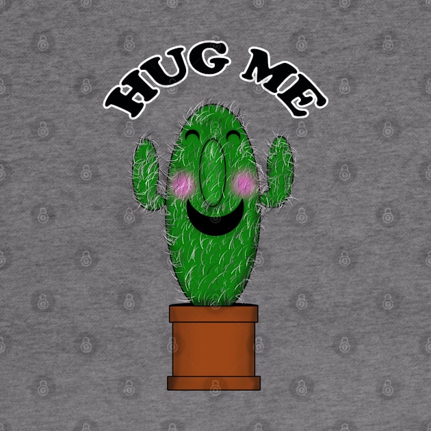 Hug Me Cactus by BlakCircleGirl